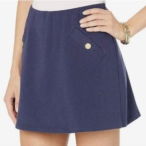 Lilly‎ Pulitzer Madison Navy Blue Skort XXS